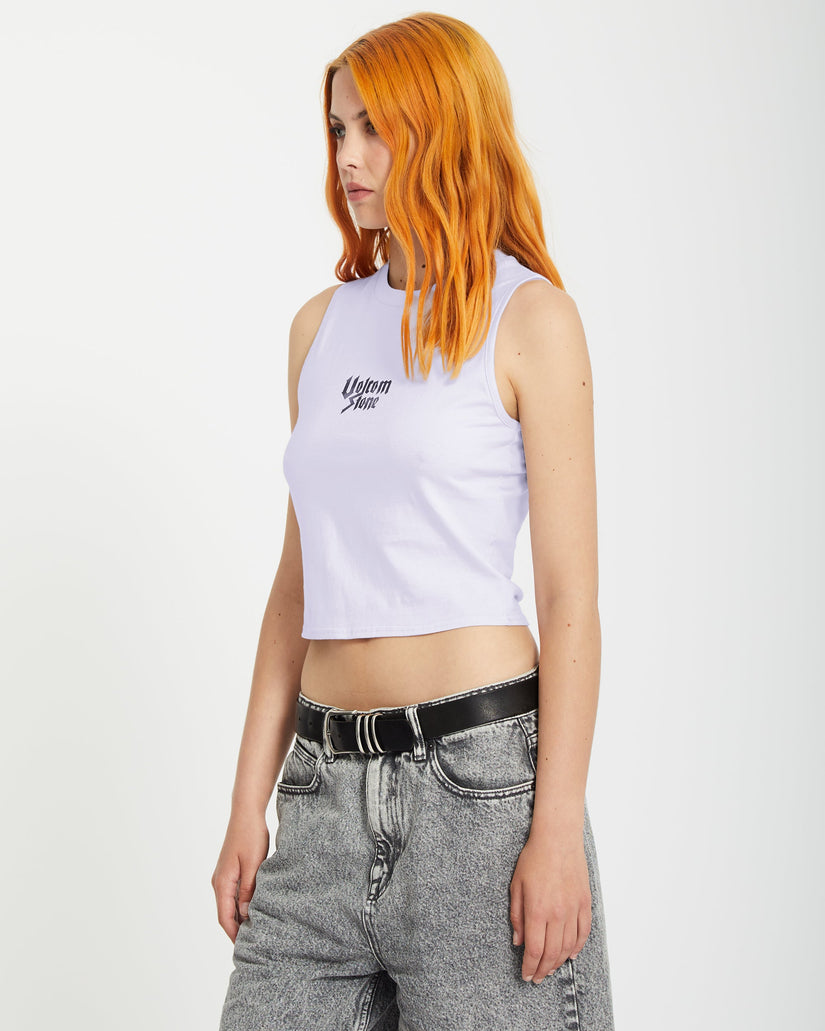 Top sin mangas Stoneher - DUSTY LAVENDER