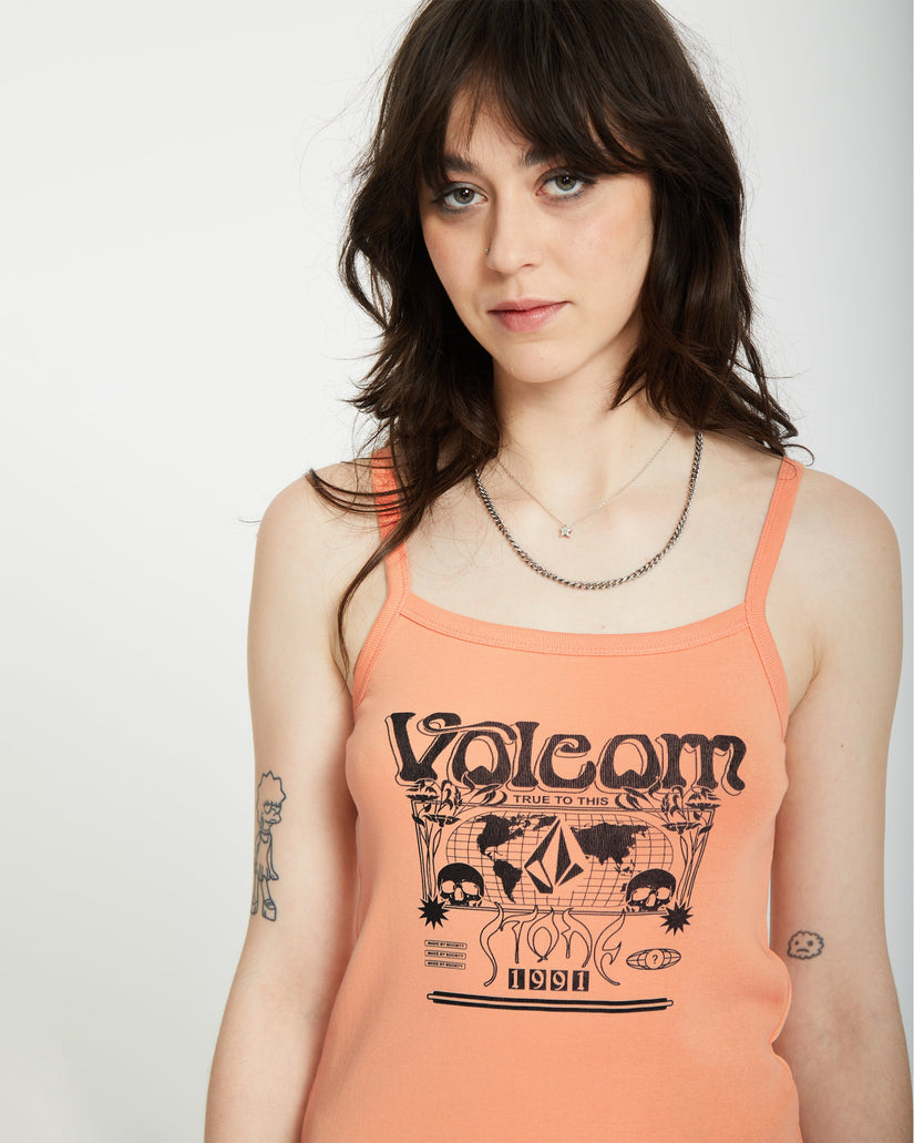 Top sin mangas 1991 Strappy - PALE PEACH