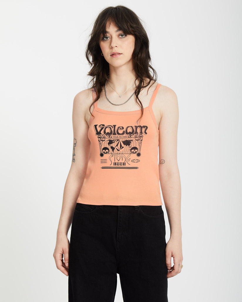 Top sin mangas 1991 Strappy - PALE PEACH