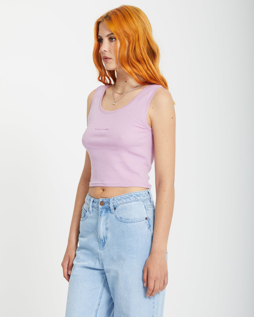Top sin mangas Volcomstone Tight - IRIS PURPLE