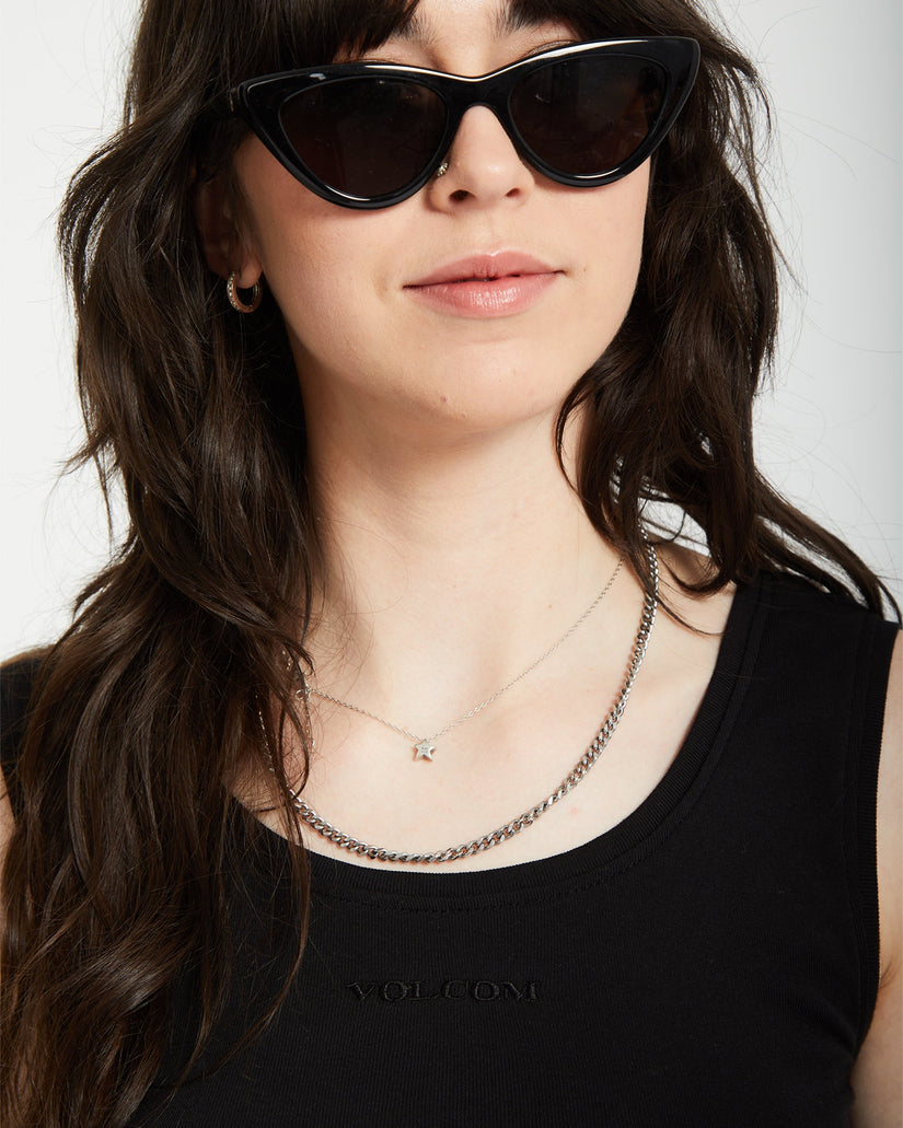 Camiseta sin mangas Volcomstone Tight - Black