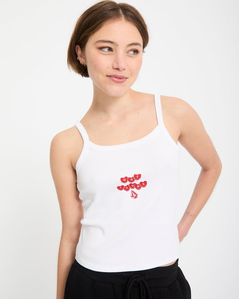 Camiseta sin mangas Trippin - White
