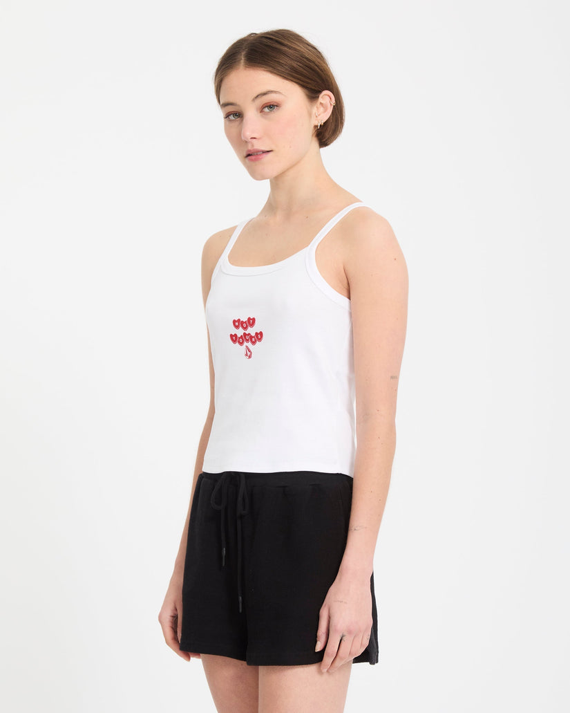 Camiseta sin mangas Trippin - White