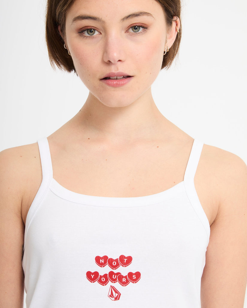 Camiseta sin mangas Trippin - White