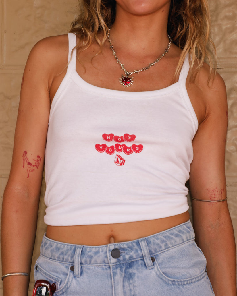 Camiseta sin mangas Trippin - White
