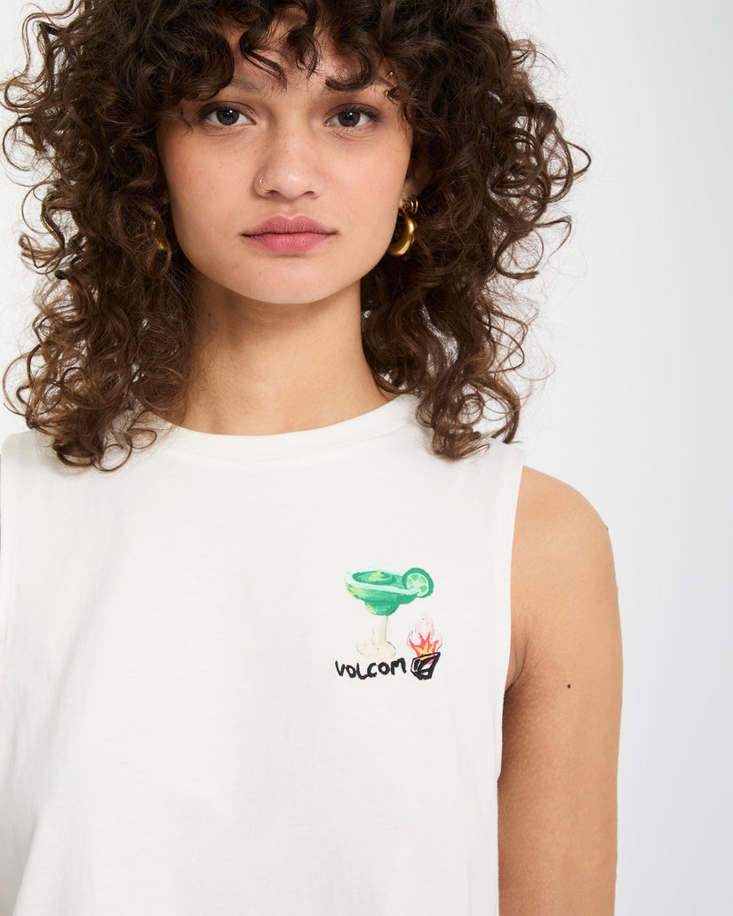 Camiseta sin mangas Mickey Mason - Off White
