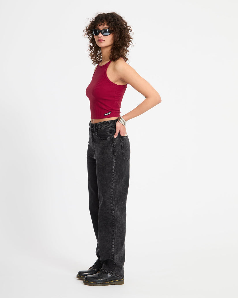 Camiseta sin mangas Leelee - Deep Red