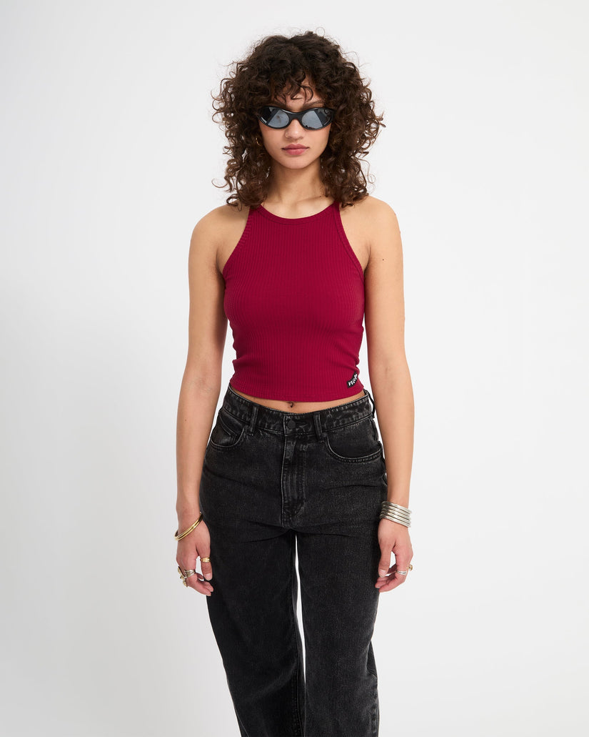 Camiseta sin mangas Leelee - Deep Red