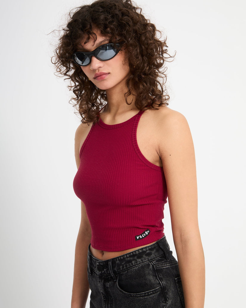 Camiseta sin mangas Leelee - Deep Red