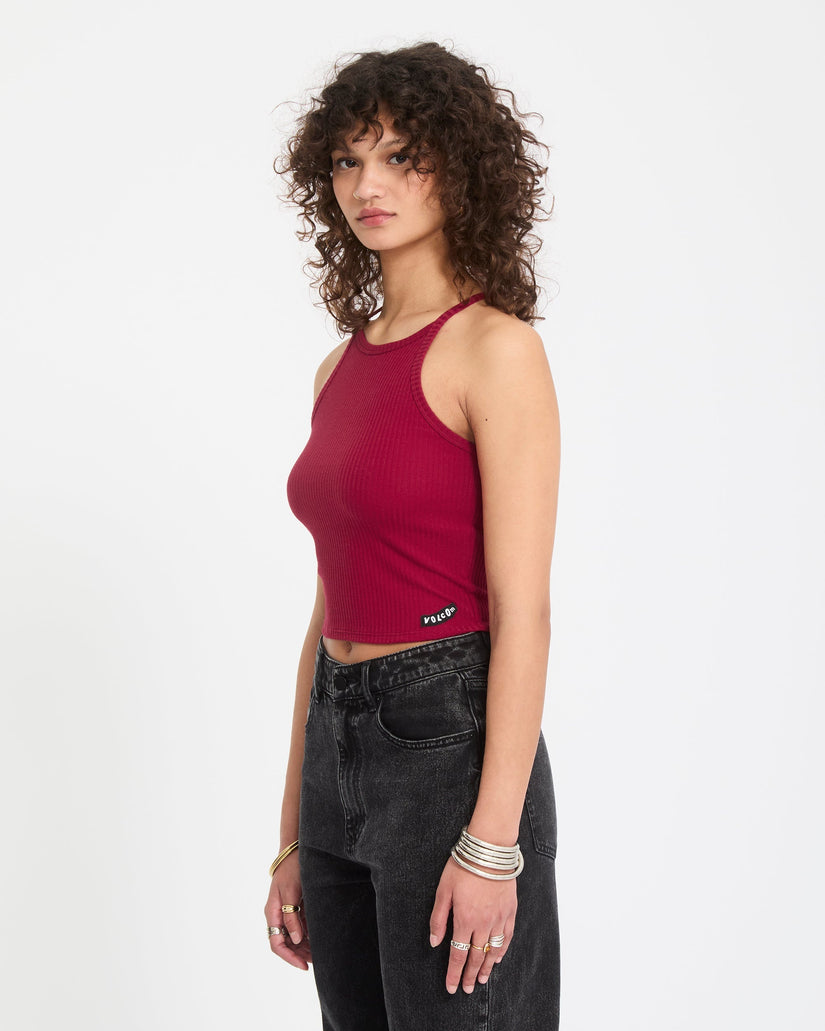 Camiseta sin mangas Leelee - Deep Red