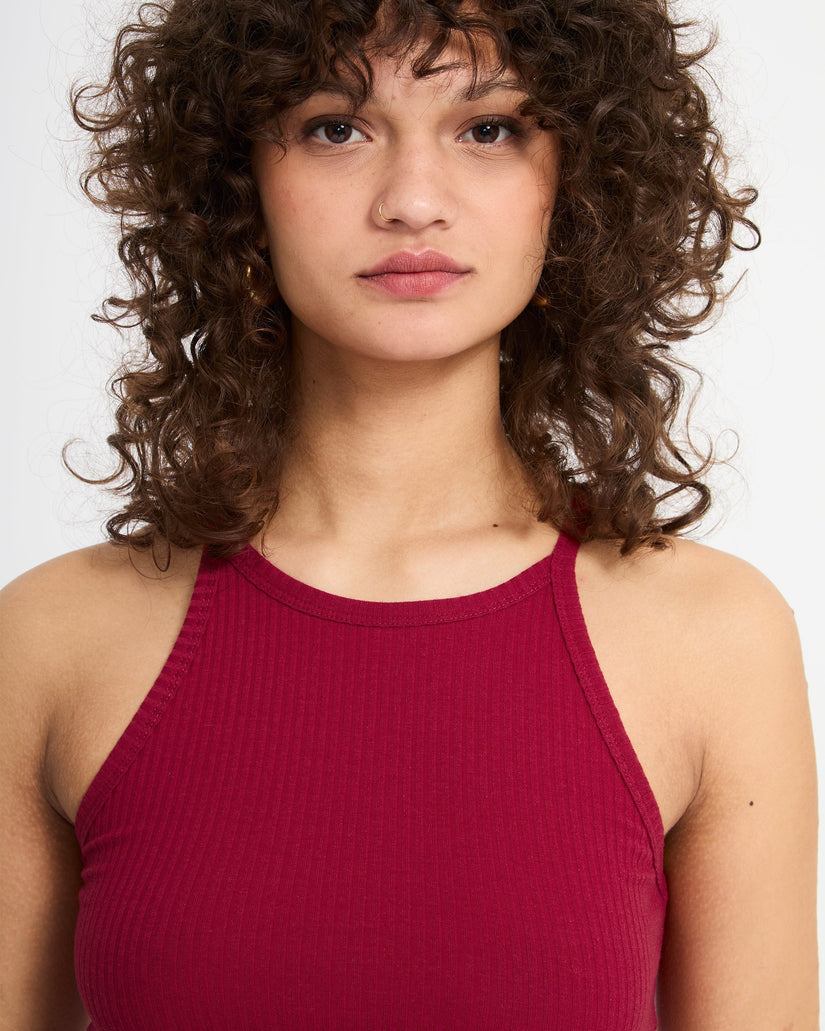 Camiseta sin mangas Leelee - Deep Red