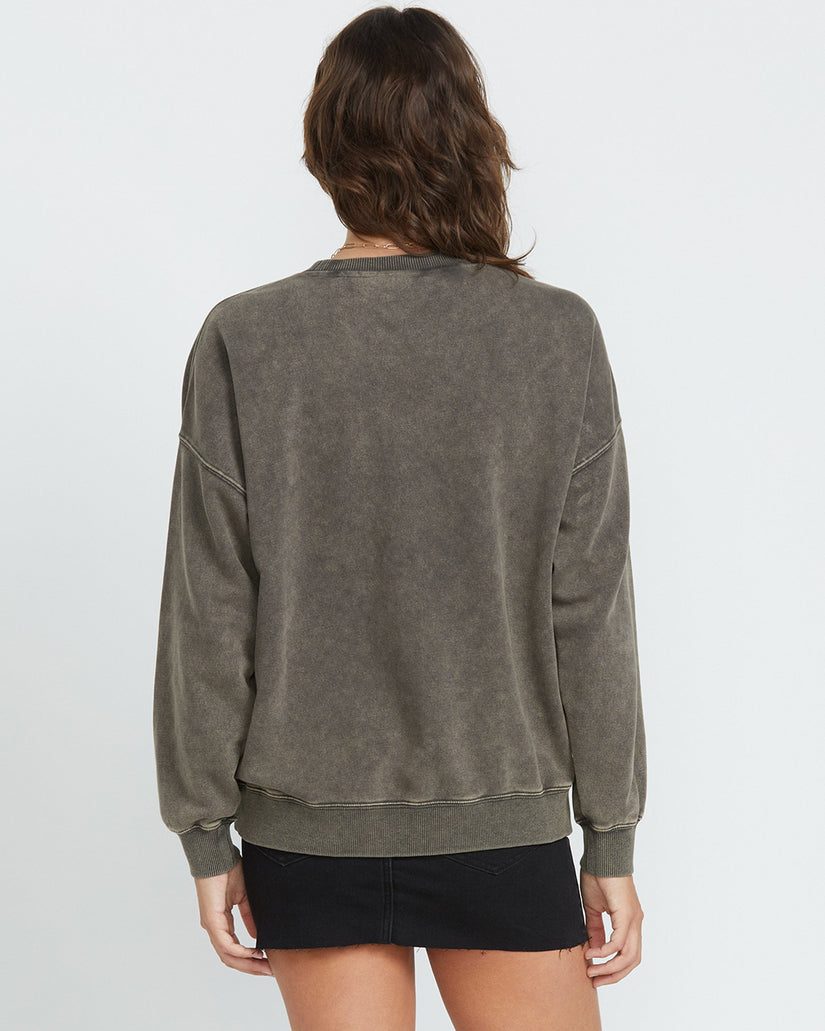 Sudadera Stone - VINTAGE BLACK