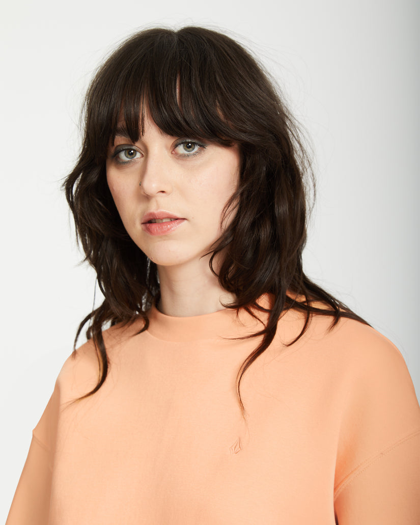 Sudadera Stone Heart Up - PALE PEACH