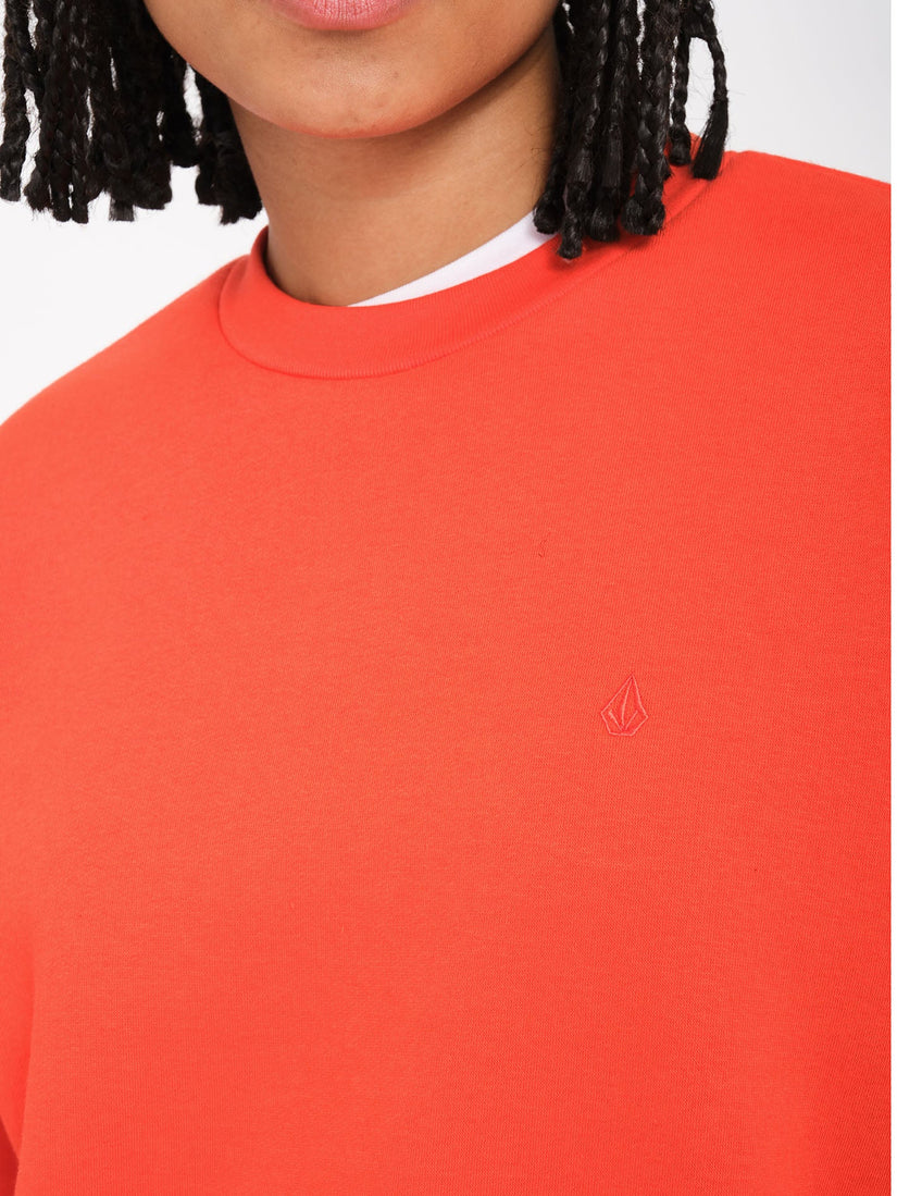 Sudadera Stone Heart Up - Bright Red