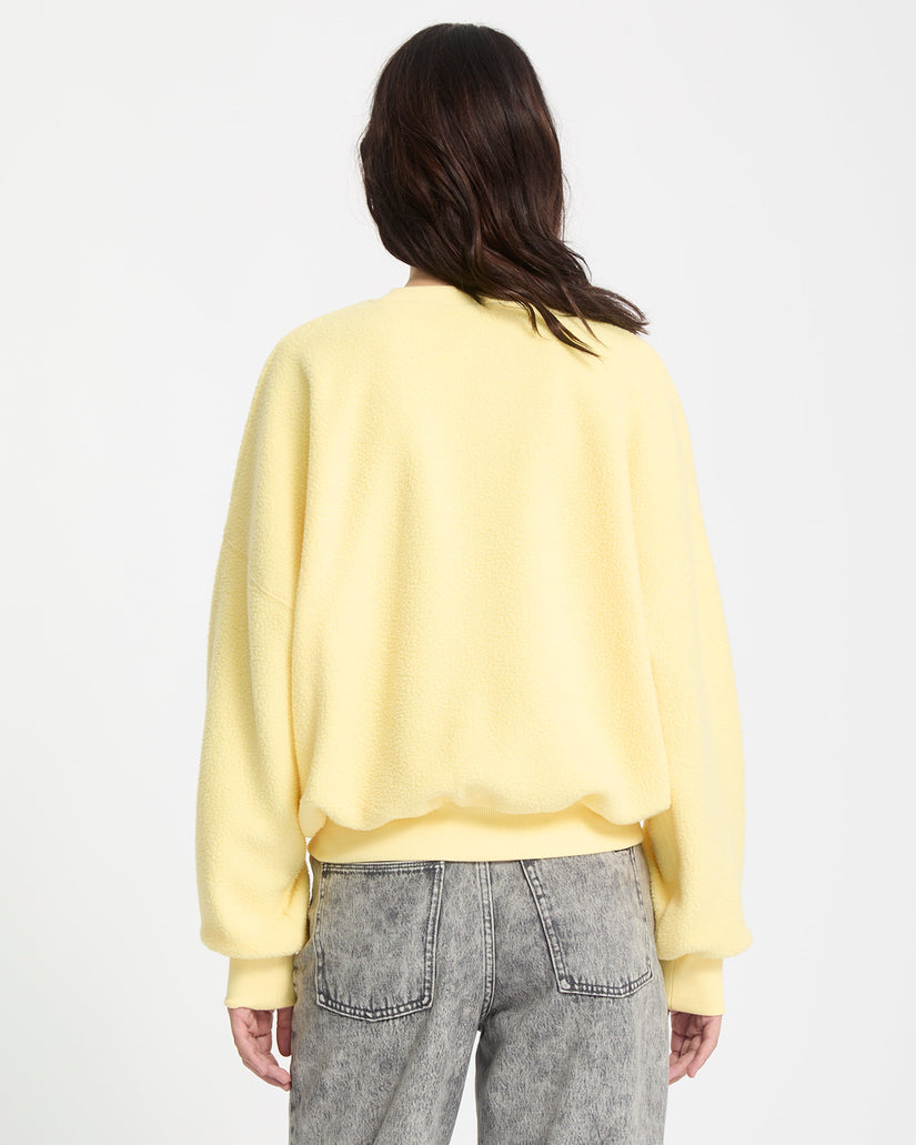 Sudadera Piou Sherpa - Dawn Yellow