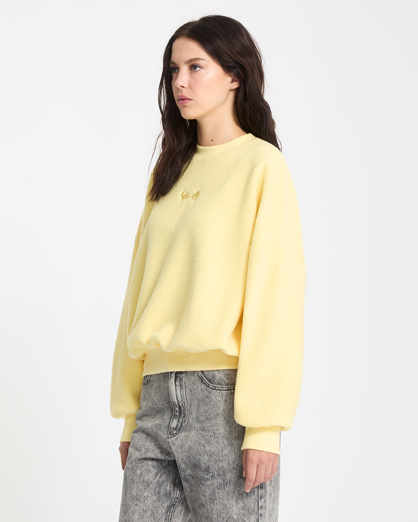 Sudadera Piou Sherpa - Dawn Yellow