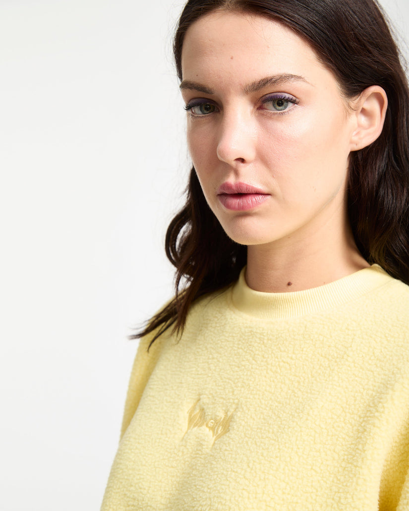 Sudadera Piou Sherpa - Dawn Yellow