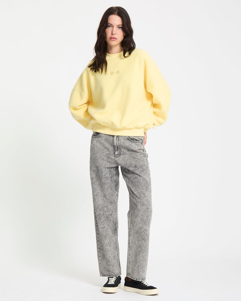 Sudadera Piou Sherpa - Dawn Yellow