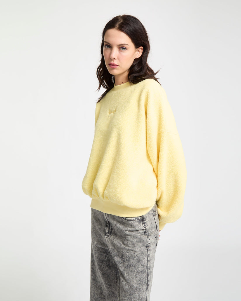 Sudadera Piou Sherpa - Dawn Yellow