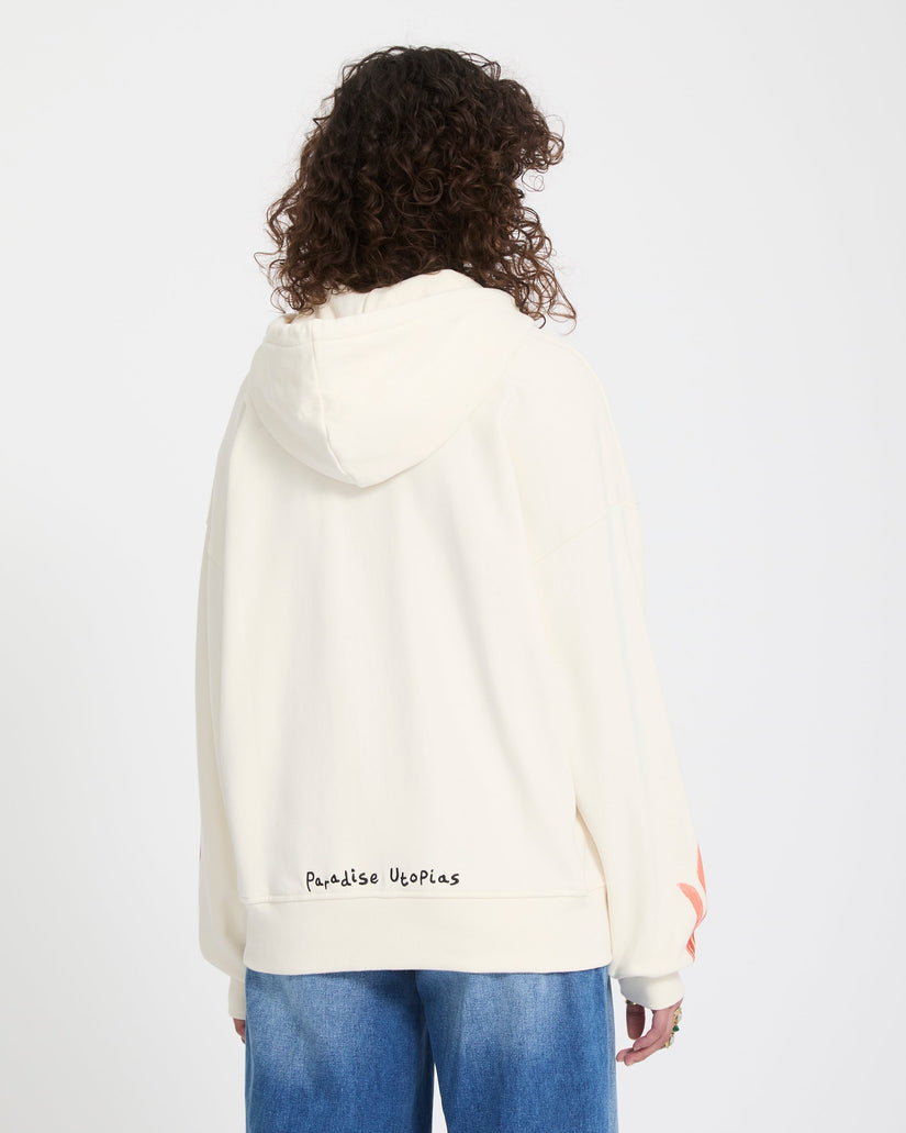 Sudadera con capucha y cremallera Mickey Mason - Off White
