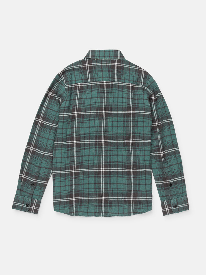 Camisa Caden Plaid - Sea Green - (NIÑOS)