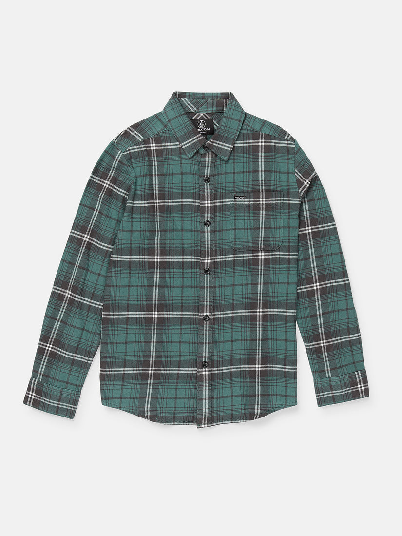 Camisa Caden Plaid - Sea Green - (NIÑOS)