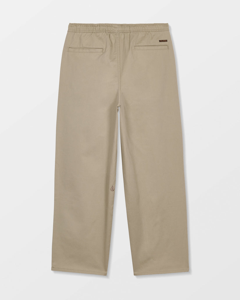 Pantalón con cintura elástica Freazy - Khaki - (NIÑOS)