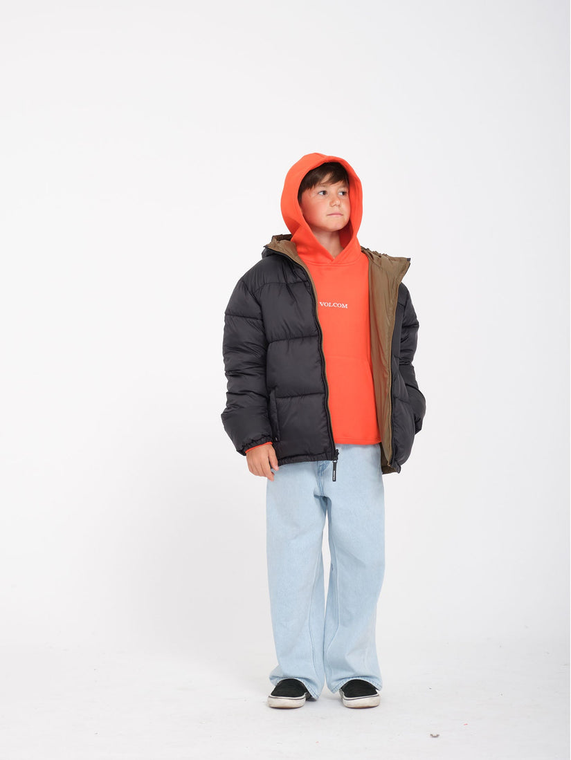 Chaqueta Iconic Puff (Reversible) - Black - (NIÑOS)