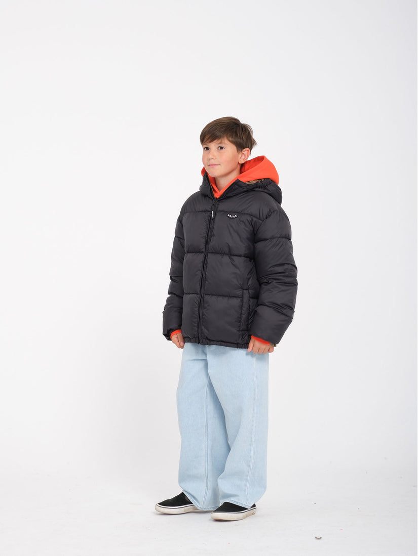 Chaqueta Iconic Puff (Reversible) - Black - (NIÑOS)