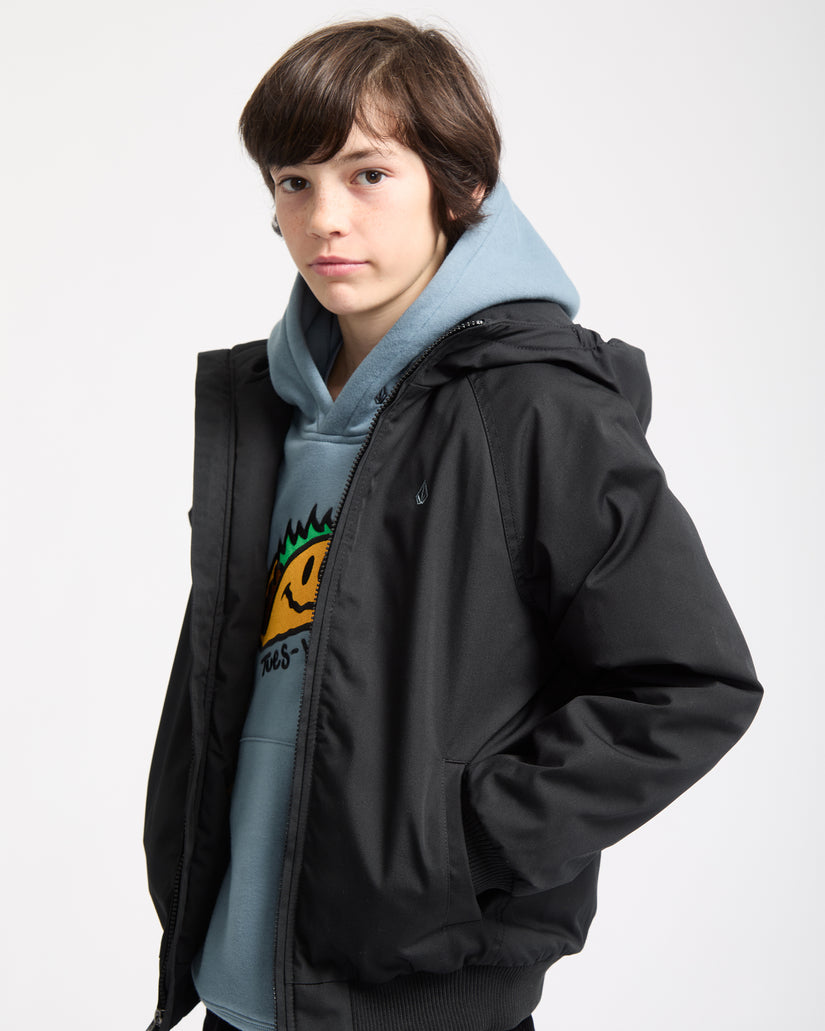 Chaqueta Hernan 10K - Black - (NIÑOS)