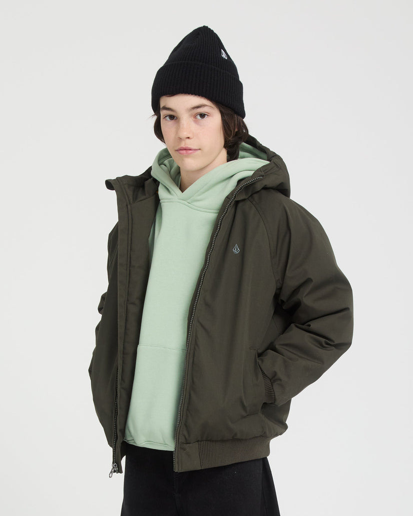 Chaqueta Hernan 10K - Rinsed Black - (NIÑOS)