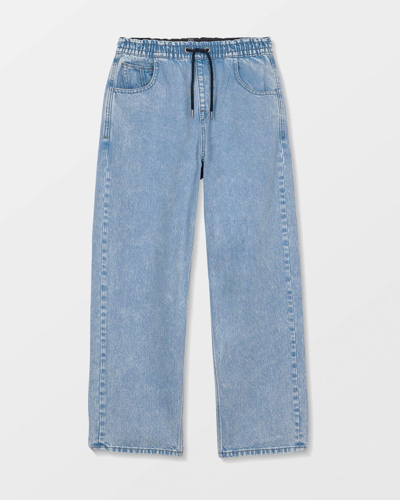 Pantalón vaquero con cintura elástica Freazy Loose - Pale Aqua - (NIÑOS)