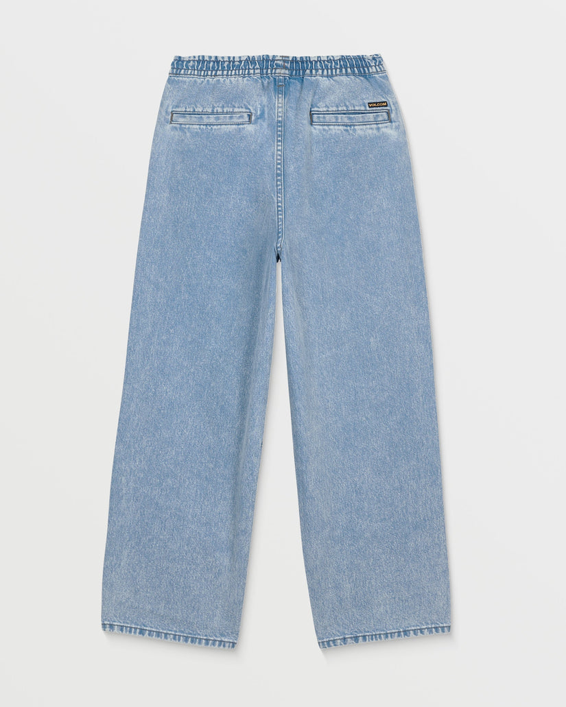 Pantalón vaquero Freazy Loose - Pale Aqua - (NIÑOS)