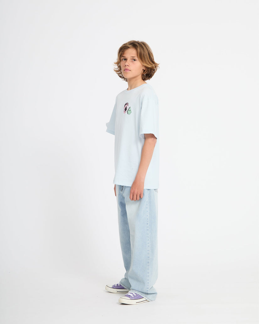 Camiseta Aura - Light Blue Acid - (NIÑOS)