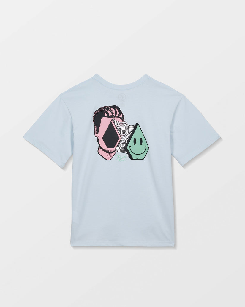 Camiseta Aura - Light Blue Acid - (NIÑOS)