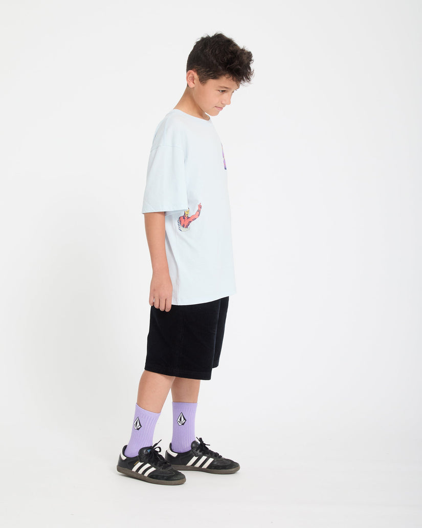 Camiseta Ben Sanair 1 - Light Blue Acid - (NIÑOS)
