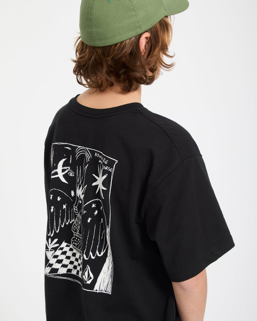 Camiseta Nowhere - Black - (NIÑOS)