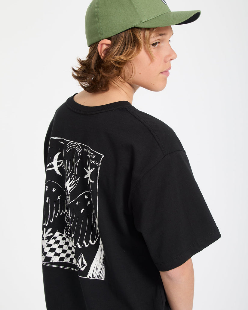 Camiseta Nowhere - Black - (NIÑOS)