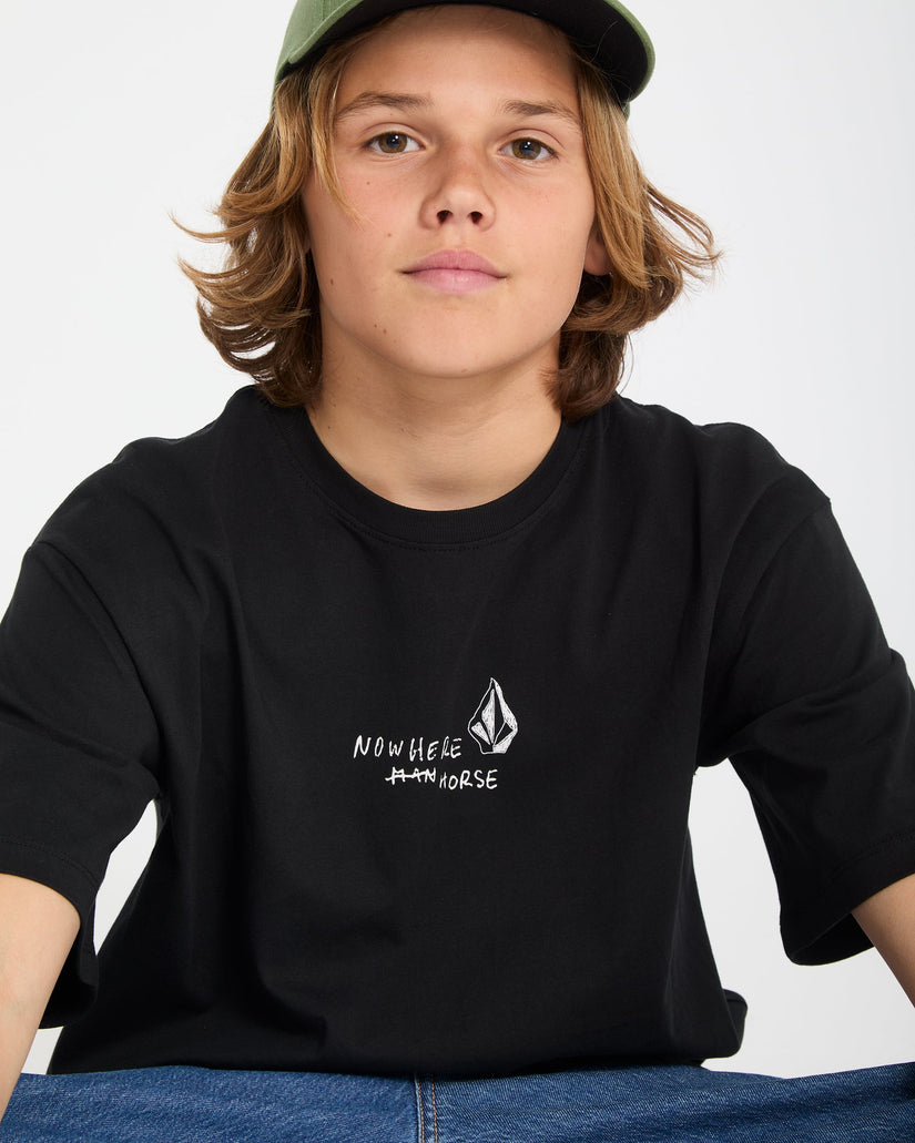 Camiseta Nowhere - Black - (NIÑOS)