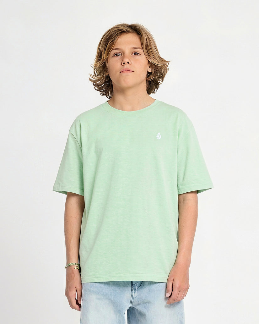 Camiseta Stone Blanks - Ice Green - (NIÑOS)