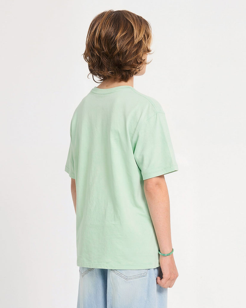 Camiseta Stone Blanks - Ice Green - (NIÑOS)
