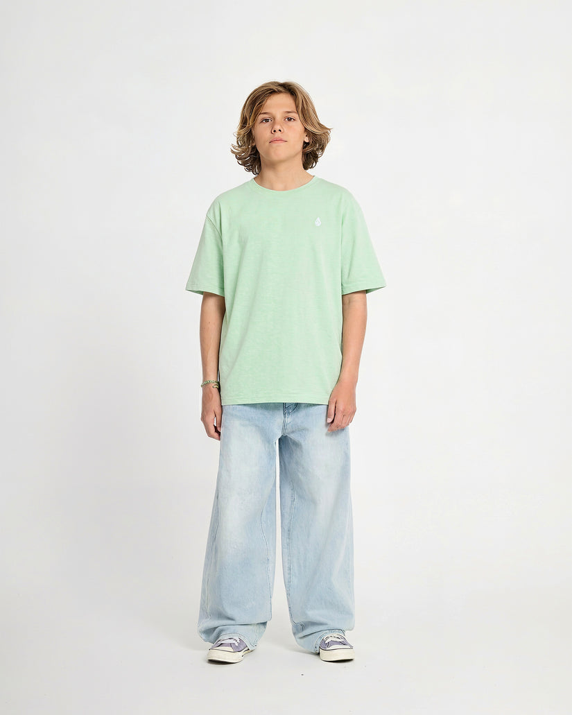 Camiseta Stone Blanks - Ice Green - (NIÑOS)