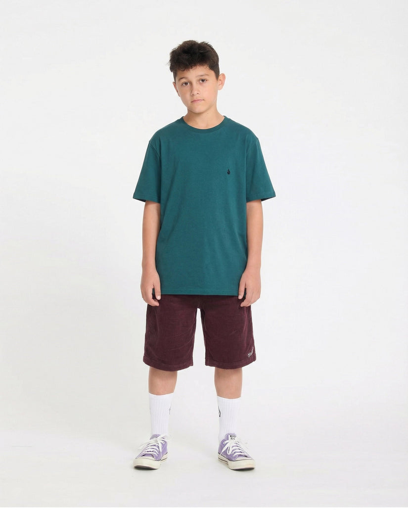 Camiseta Stone Blanks - Rifle Green - (NIÑOS)
