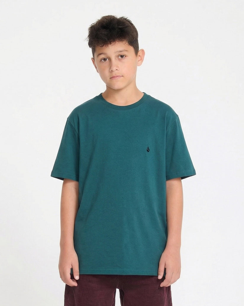 Camiseta Stone Blanks - Rifle Green - (NIÑOS)