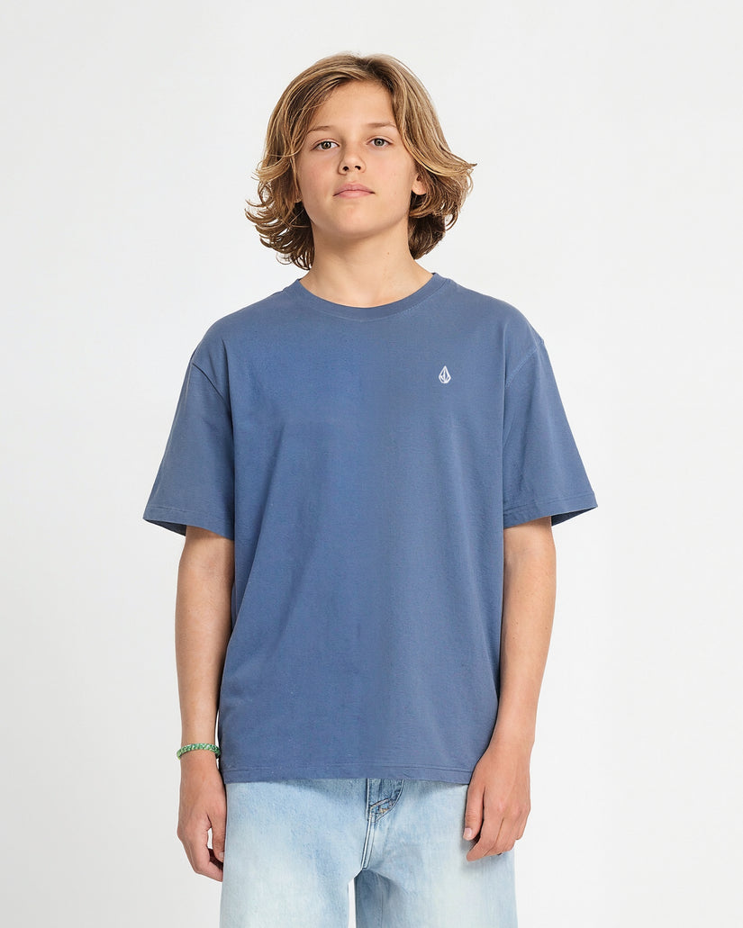 Camiseta Stone Blanks - Storm Blue - (NIÑOS)