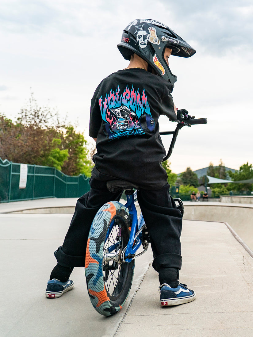 Camiseta Trux  - BLACK - (NIÑOS)