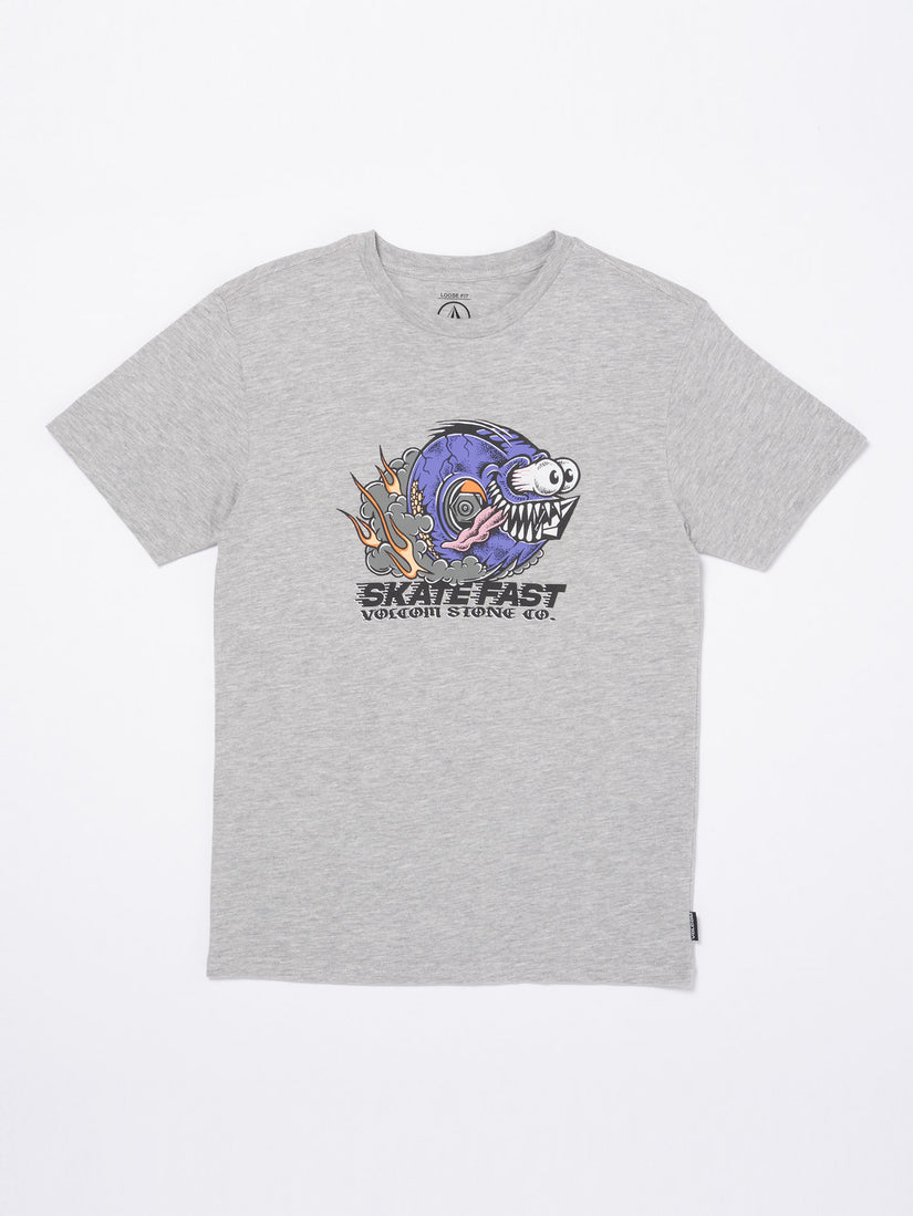 Camiseta Skate Fast - Heather Grey - (NIÑOS)