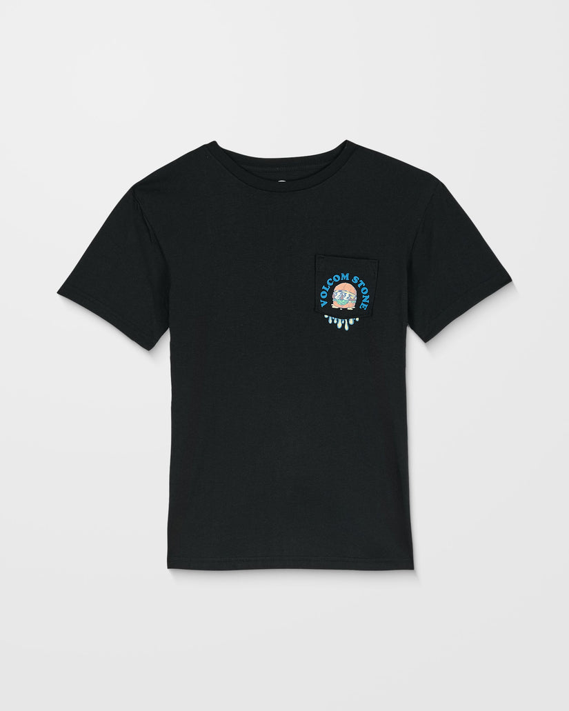 Camiseta Burgstone Pocket - Black - (NIÑOS)