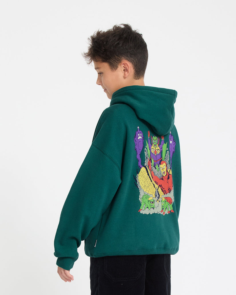 Sudadera con capucha Ben Sanair - Rifle Green - (NIÑOS)