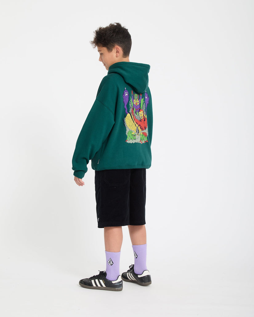 Sudadera con capucha Ben Sanair - Rifle Green - (NIÑOS)
